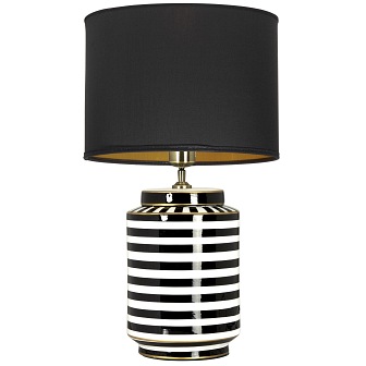 Ceramiczna lampa stołowa art deco Gatsby